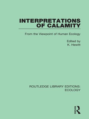 cover image of Interpretations of Calamity